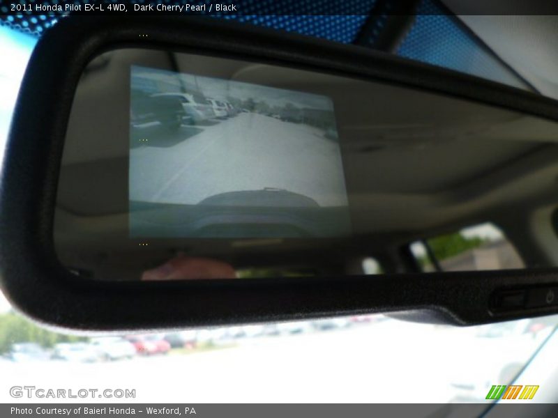 Dark Cherry Pearl / Black 2011 Honda Pilot EX-L 4WD