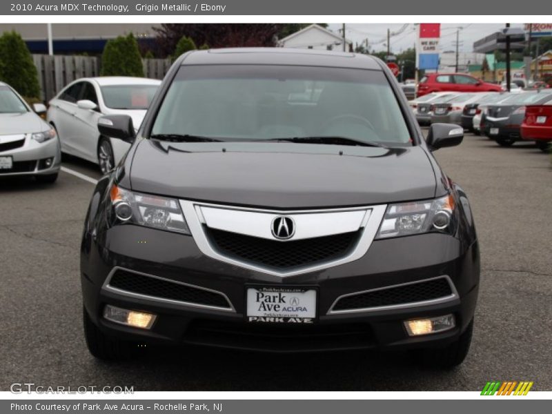 Grigio Metallic / Ebony 2010 Acura MDX Technology