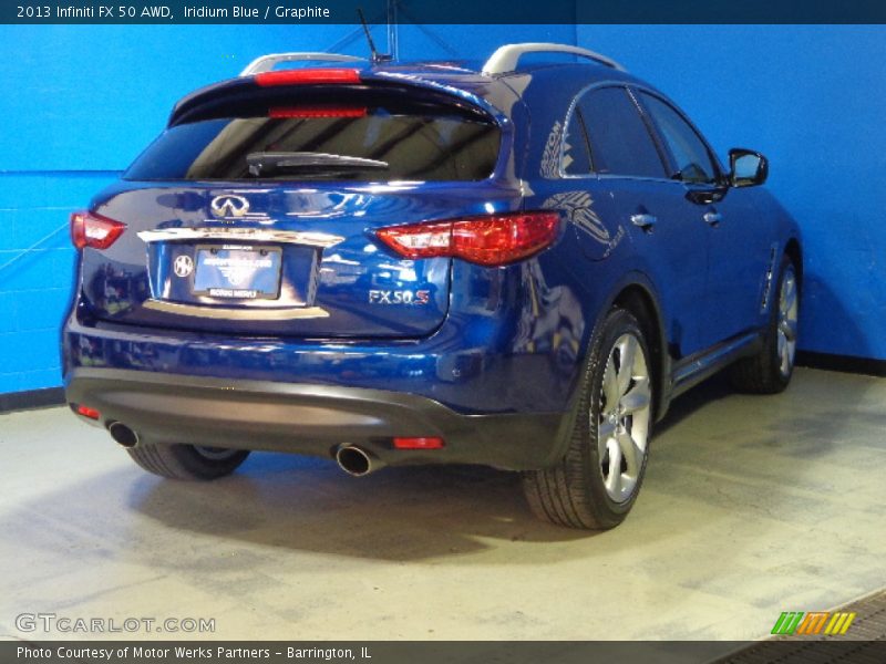 Iridium Blue / Graphite 2013 Infiniti FX 50 AWD