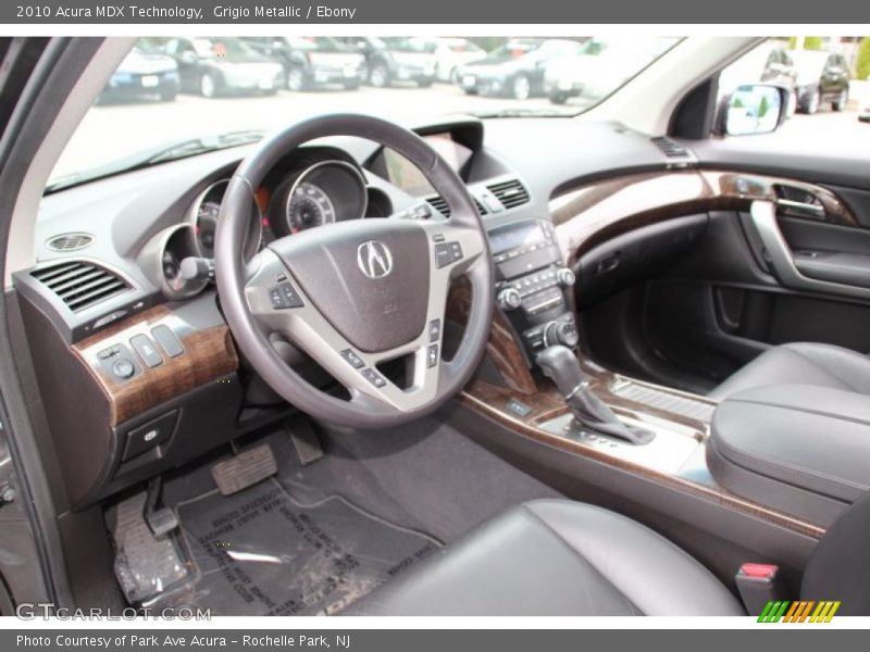 Grigio Metallic / Ebony 2010 Acura MDX Technology