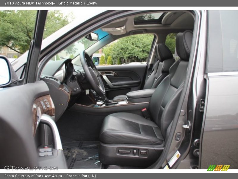 Grigio Metallic / Ebony 2010 Acura MDX Technology