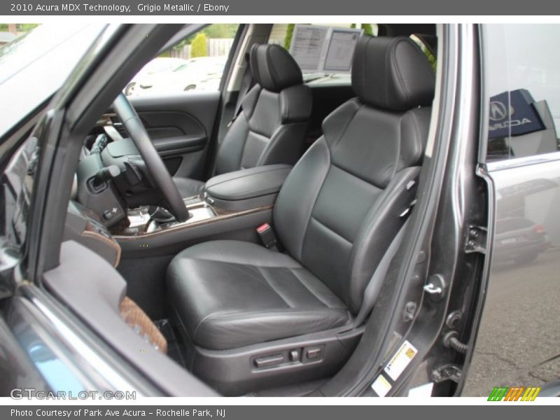 Grigio Metallic / Ebony 2010 Acura MDX Technology