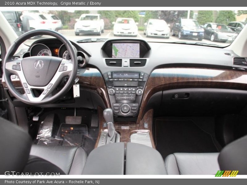 Grigio Metallic / Ebony 2010 Acura MDX Technology
