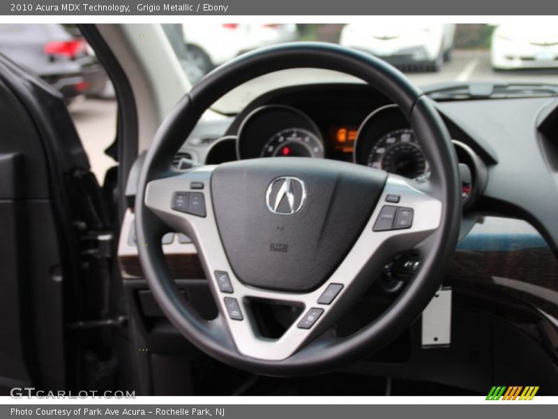 Grigio Metallic / Ebony 2010 Acura MDX Technology