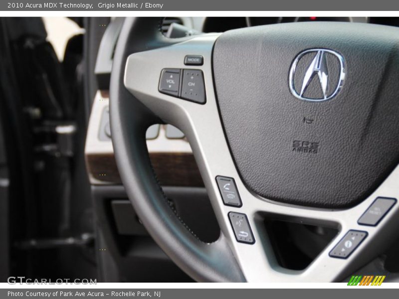 Grigio Metallic / Ebony 2010 Acura MDX Technology