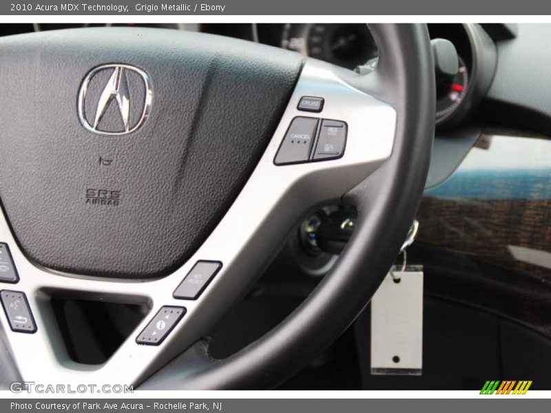 Grigio Metallic / Ebony 2010 Acura MDX Technology