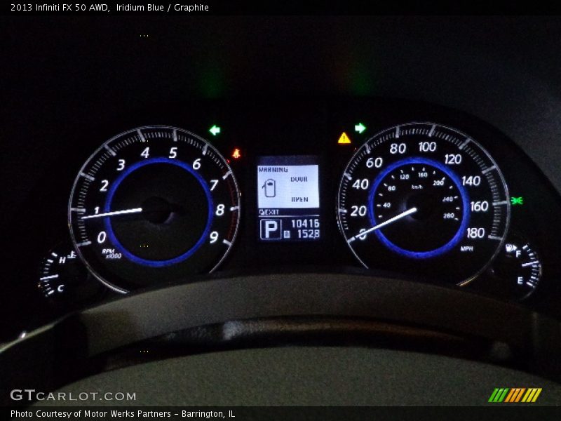  2013 FX 50 AWD 50 AWD Gauges