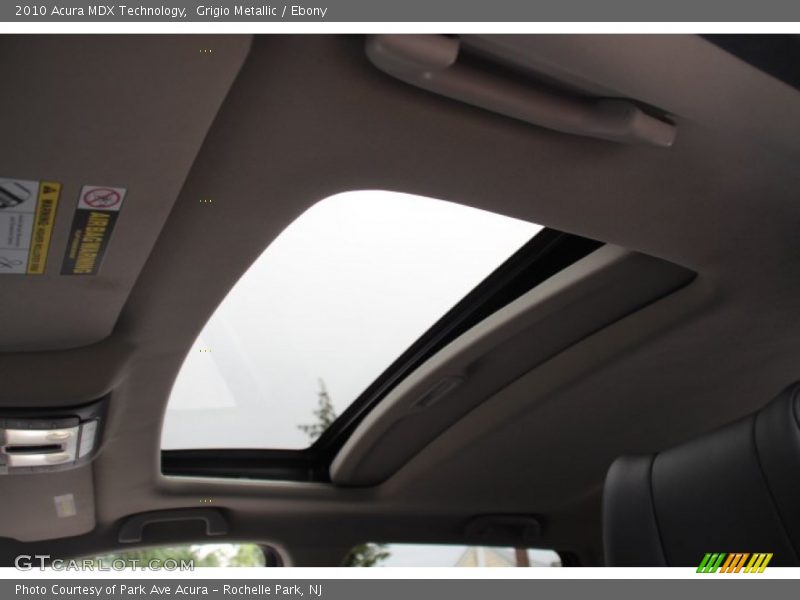 Grigio Metallic / Ebony 2010 Acura MDX Technology