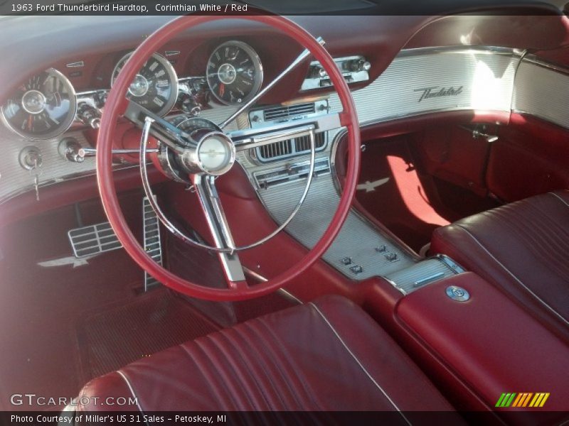 Dashboard of 1963 Thunderbird Hardtop
