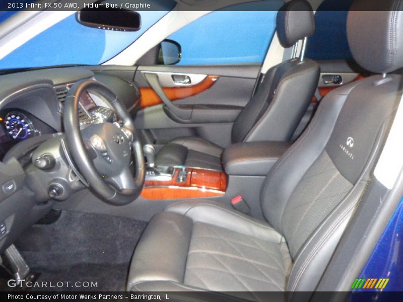 Front Seat of 2013 FX 50 AWD