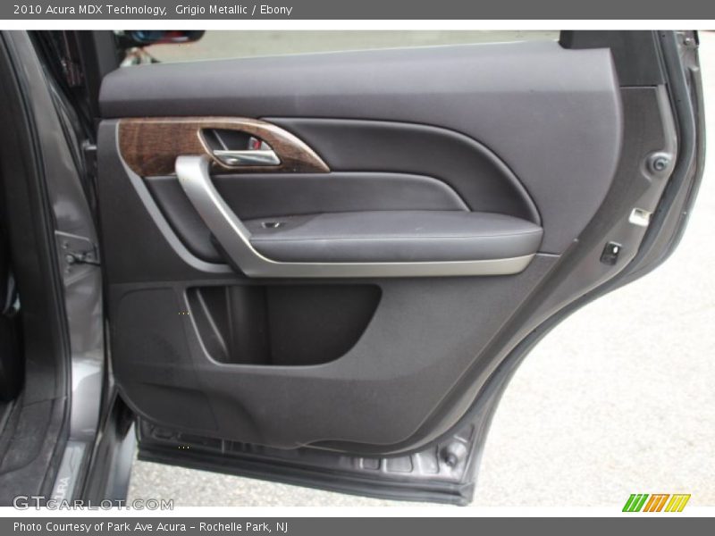 Grigio Metallic / Ebony 2010 Acura MDX Technology