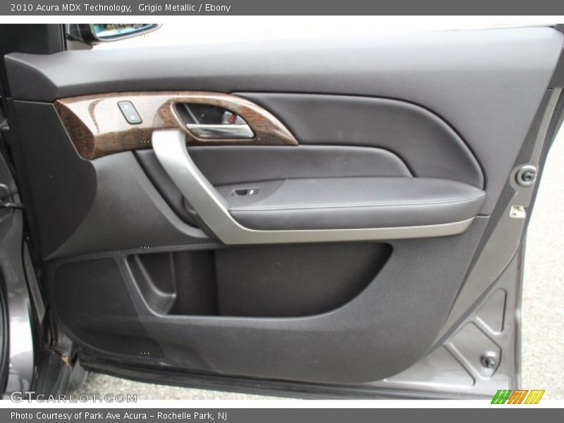 Grigio Metallic / Ebony 2010 Acura MDX Technology