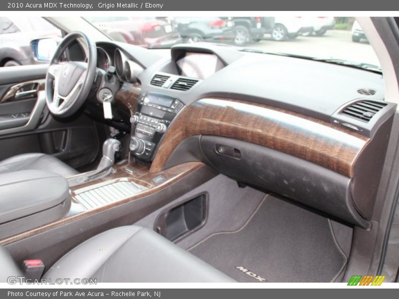 Grigio Metallic / Ebony 2010 Acura MDX Technology