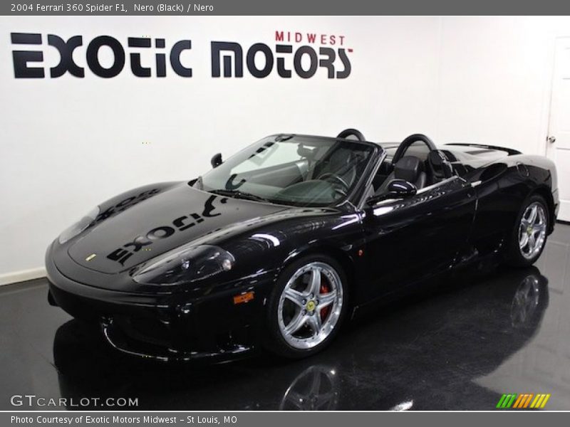 Nero (Black) / Nero 2004 Ferrari 360 Spider F1