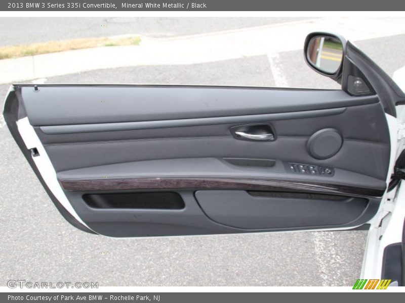 Mineral White Metallic / Black 2013 BMW 3 Series 335i Convertible
