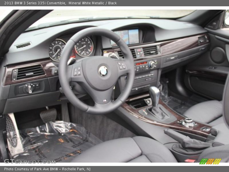 Mineral White Metallic / Black 2013 BMW 3 Series 335i Convertible