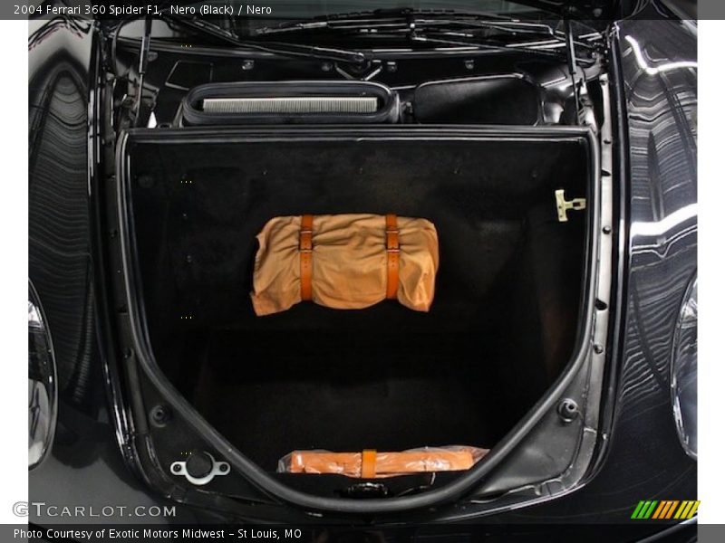  2004 360 Spider F1 Trunk