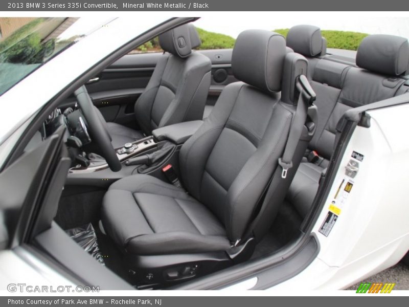 Mineral White Metallic / Black 2013 BMW 3 Series 335i Convertible