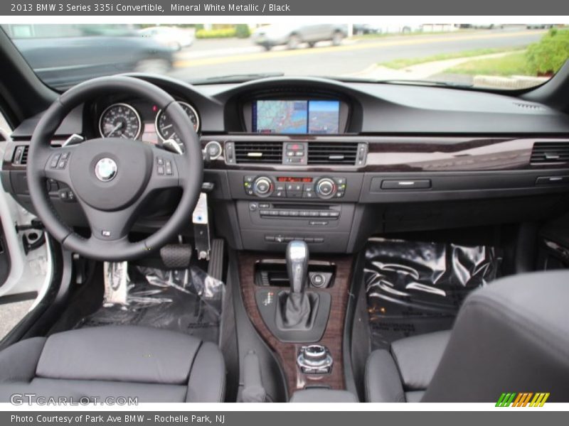 Mineral White Metallic / Black 2013 BMW 3 Series 335i Convertible