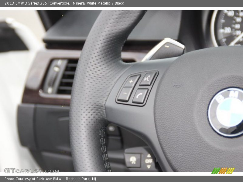 Mineral White Metallic / Black 2013 BMW 3 Series 335i Convertible