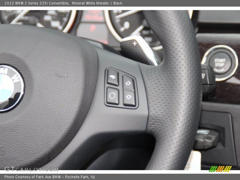 Mineral White Metallic / Black 2013 BMW 3 Series 335i Convertible