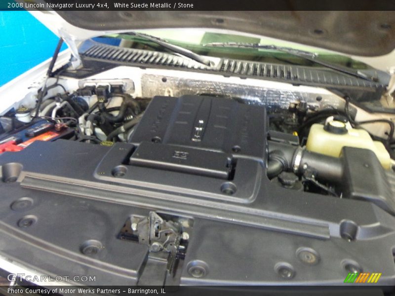 White Suede Metallic / Stone 2008 Lincoln Navigator Luxury 4x4