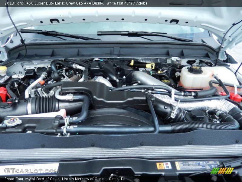  2013 F450 Super Duty Lariat Crew Cab 4x4 Dually Engine - 6.7 Liter OHV 32-Valve B20 Power Stroke Turbo-Diesel V8