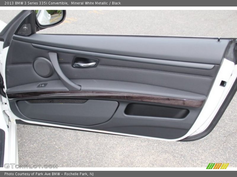 Mineral White Metallic / Black 2013 BMW 3 Series 335i Convertible