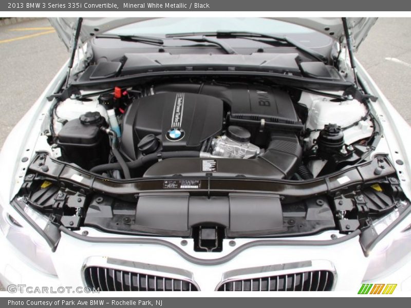 Mineral White Metallic / Black 2013 BMW 3 Series 335i Convertible