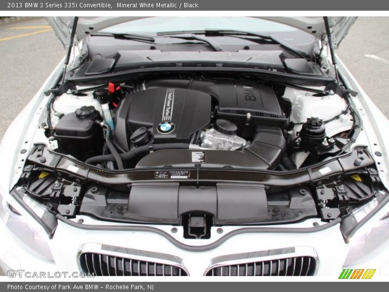 Mineral White Metallic / Black 2013 BMW 3 Series 335i Convertible
