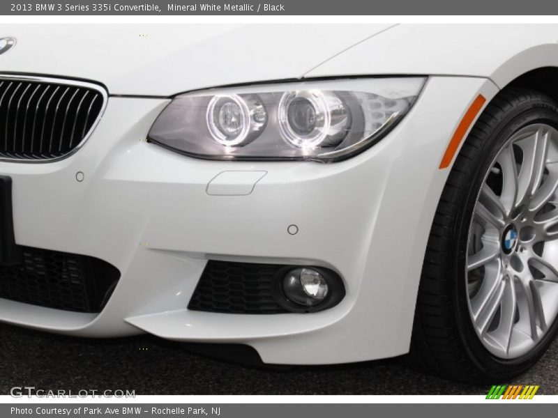 Mineral White Metallic / Black 2013 BMW 3 Series 335i Convertible