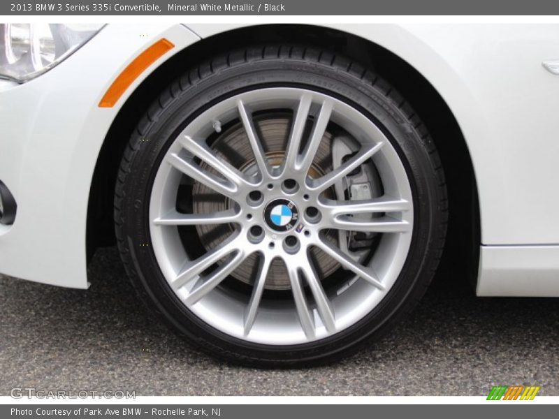 Mineral White Metallic / Black 2013 BMW 3 Series 335i Convertible