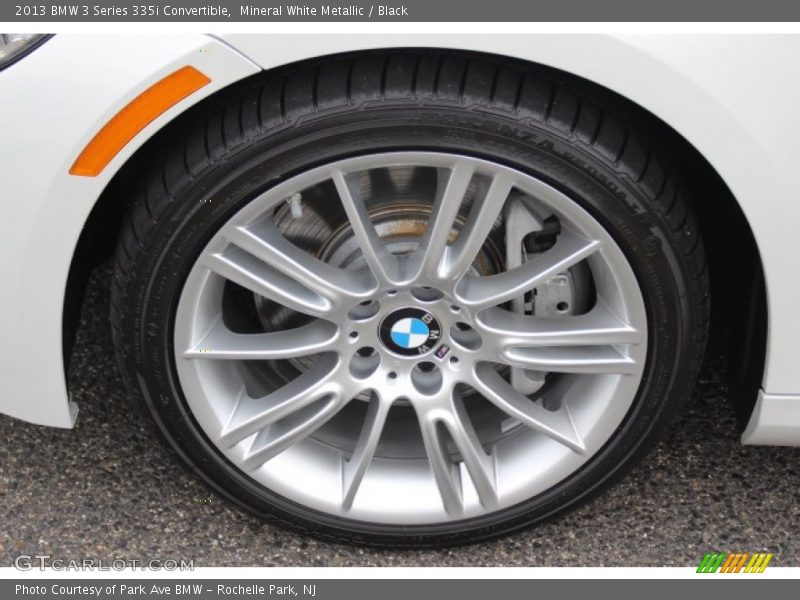 Mineral White Metallic / Black 2013 BMW 3 Series 335i Convertible