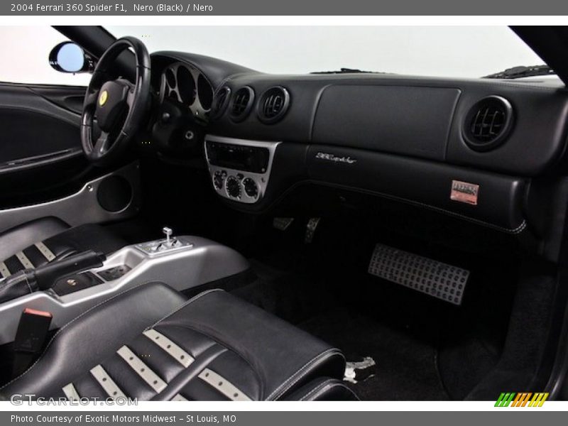 Dashboard of 2004 360 Spider F1