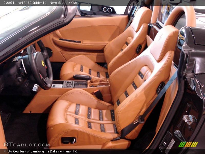 Nero (Black) / Cuoio 2006 Ferrari F430 Spider F1