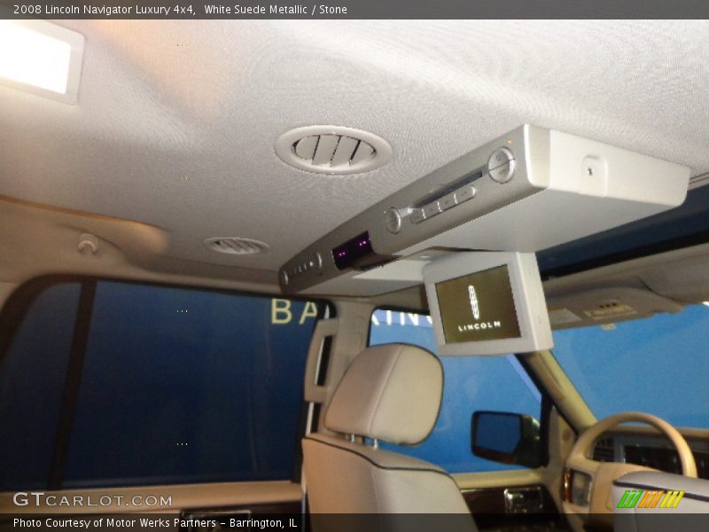 White Suede Metallic / Stone 2008 Lincoln Navigator Luxury 4x4