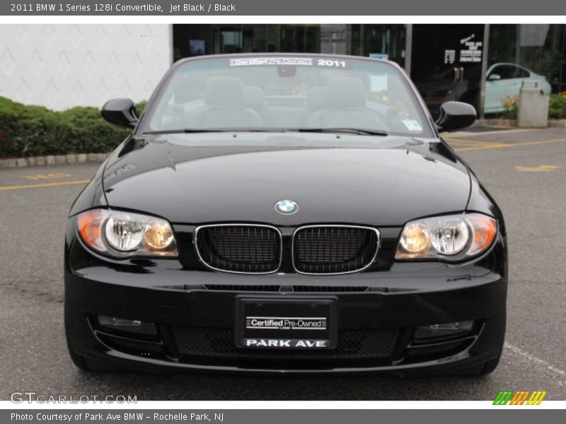 Jet Black / Black 2011 BMW 1 Series 128i Convertible