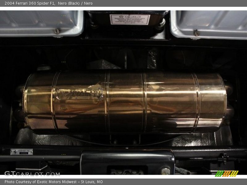 Exhaust of 2004 360 Spider F1