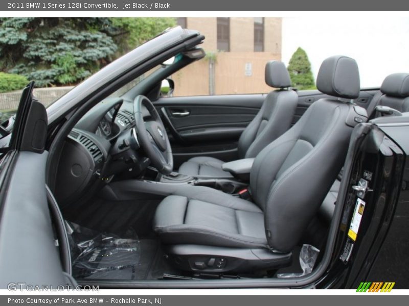 Jet Black / Black 2011 BMW 1 Series 128i Convertible