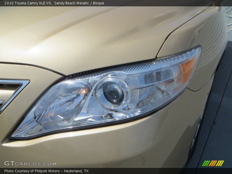 Sandy Beach Metallic / Bisque 2010 Toyota Camry XLE V6