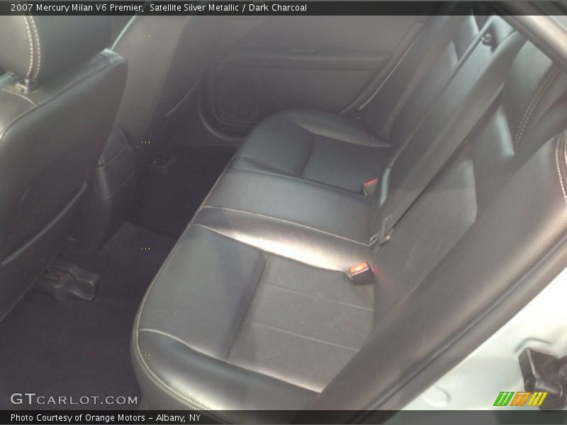 Satellite Silver Metallic / Dark Charcoal 2007 Mercury Milan V6 Premier