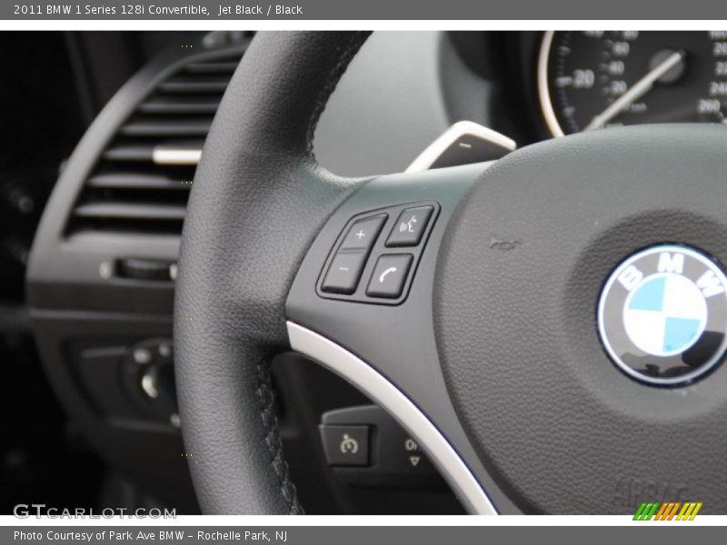 Jet Black / Black 2011 BMW 1 Series 128i Convertible