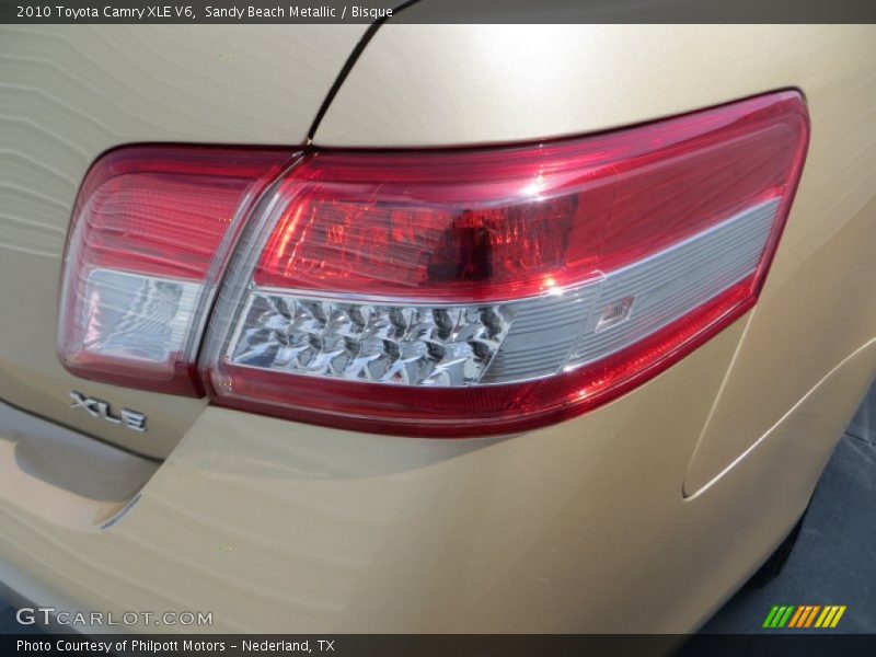 Sandy Beach Metallic / Bisque 2010 Toyota Camry XLE V6