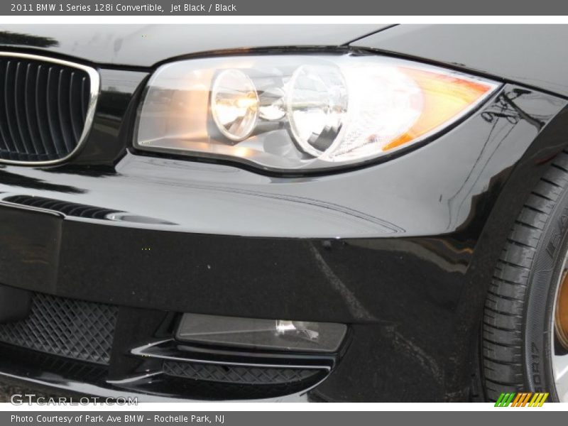 Jet Black / Black 2011 BMW 1 Series 128i Convertible