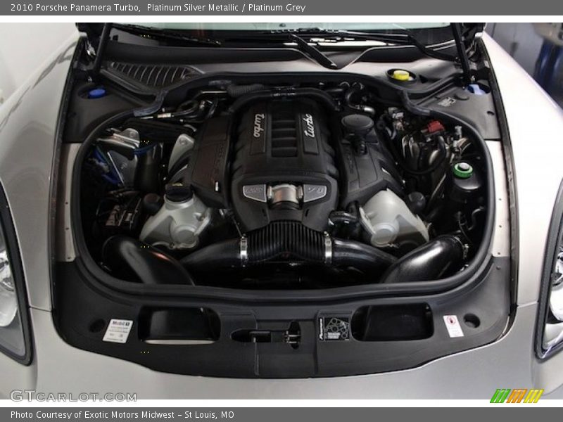  2010 Panamera Turbo Engine - 4.8 Liter Twin-Turbocharged DFI DOHC 32-Valve VarioCam Plus V8