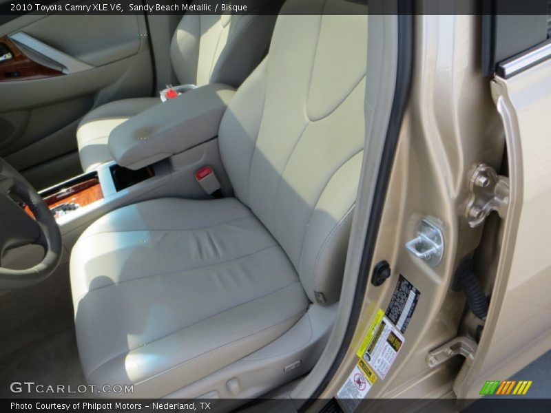 Sandy Beach Metallic / Bisque 2010 Toyota Camry XLE V6