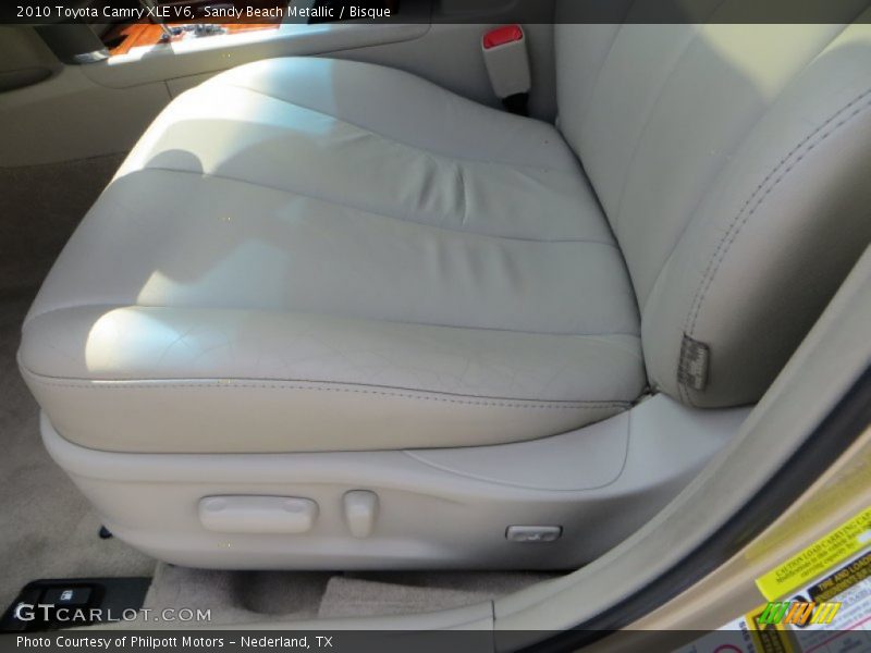 Sandy Beach Metallic / Bisque 2010 Toyota Camry XLE V6