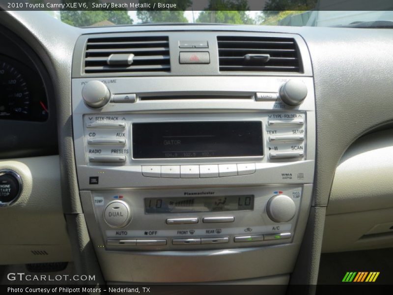 Sandy Beach Metallic / Bisque 2010 Toyota Camry XLE V6