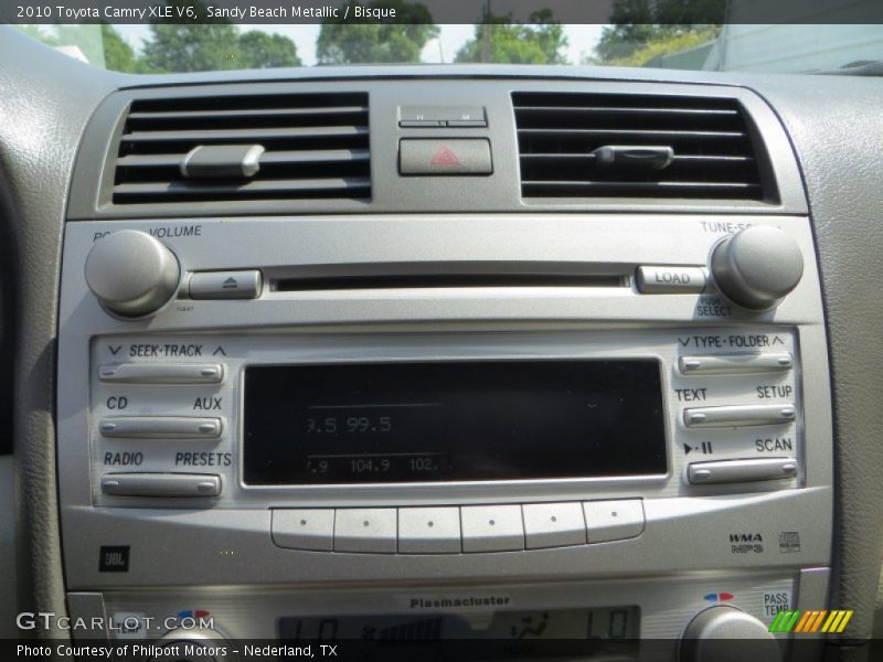 Sandy Beach Metallic / Bisque 2010 Toyota Camry XLE V6