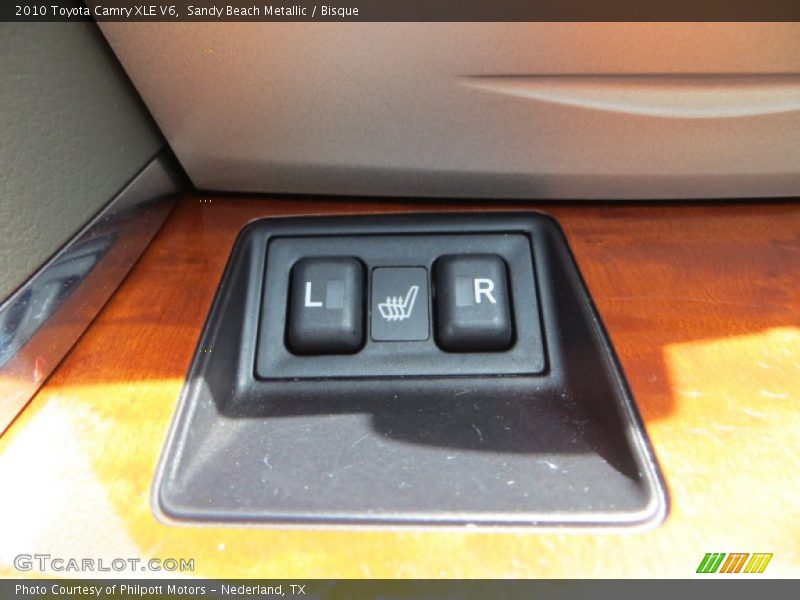 Sandy Beach Metallic / Bisque 2010 Toyota Camry XLE V6